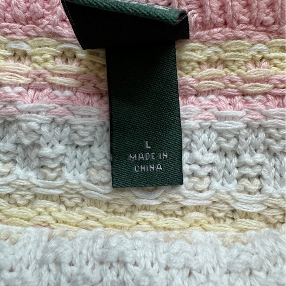 Wild Fable Striped Knitted Mini Skirt Size L - Picture 6 of 7